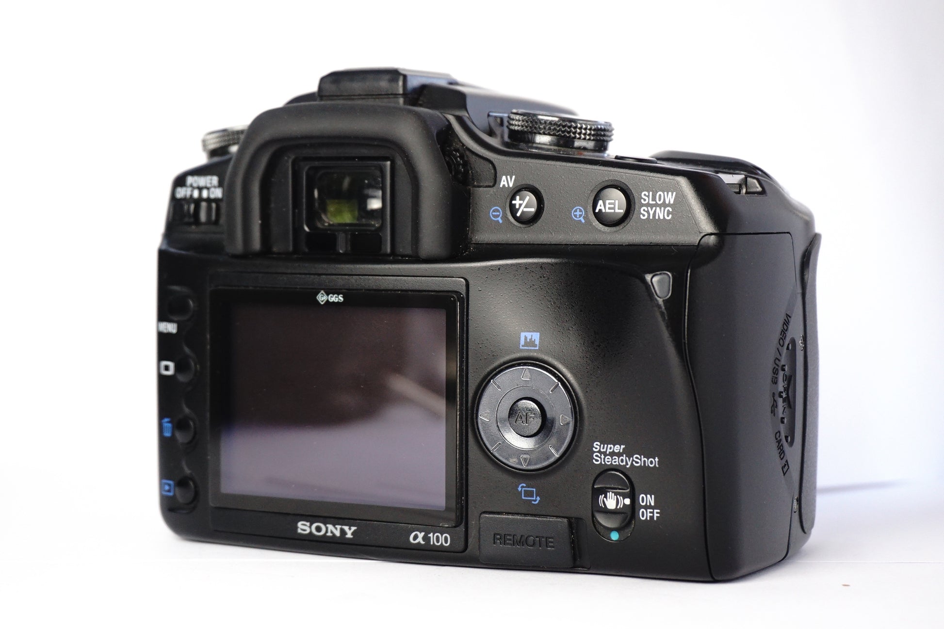 Sony Alpha A100 DSLR - SLM