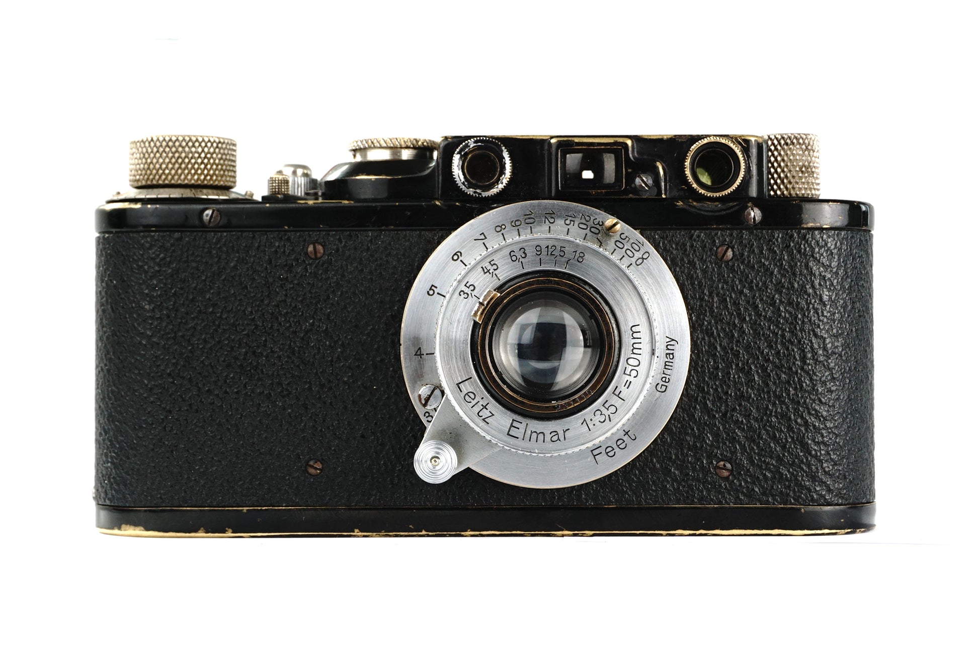 Leica II Model D – Black Finish with Leitz Elmar 50mm f/3.5 - SLM