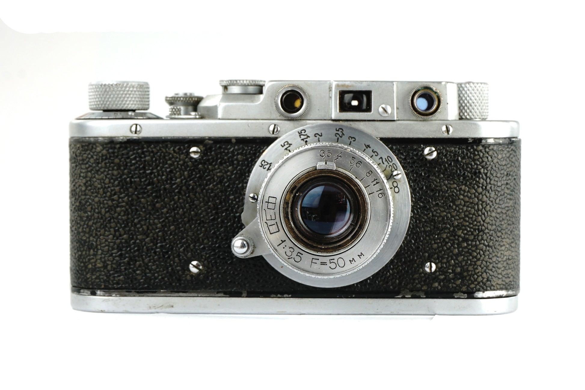 Zorki 1 Model C - with Industar-10 50mm f/3.5 Lens - SLM