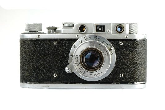 Zorki 1 Model C - with Industar-10 50mm f/3.5 Lens - SLM