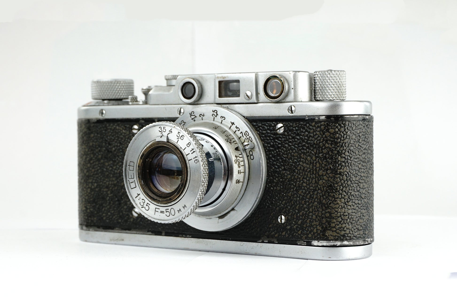 Zorki 1 Model C - with Industar-10 50mm f/3.5 Lens - SLM
