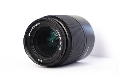 Sony Lens A-Mount 18–70mm f/3.5–5.6 Zoom Lens