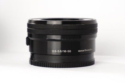 Sony Lens E-Mount 16–50mm f/3.5–5.6 PZ Zoom Lens