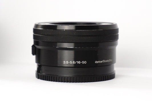 Sony Lens E-Mount 16–50mm f/3.5–5.6 PZ Zoom Lens