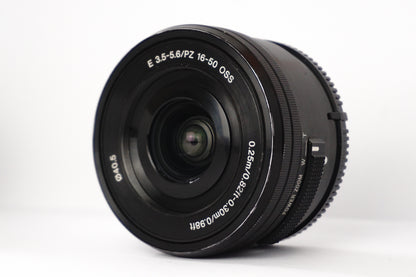 Sony Lens E-Mount 16–50mm f/3.5–5.6 PZ Zoom Lens