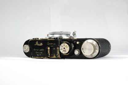 Leica II Model D – Black Finish with Leitz Elmar 50mm f/3.5 - SLM