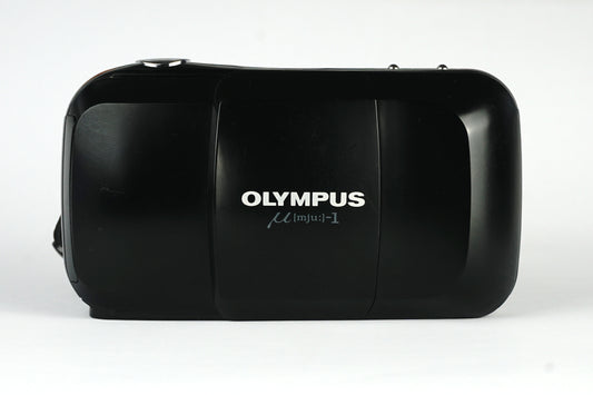Olympus µ[mju:]-I Quartz Date 35mm Film Camera - SLM