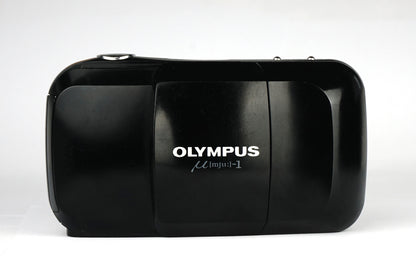 Olympus µ[mju:]-I Quartz Date 35mm Film Camera - SLM