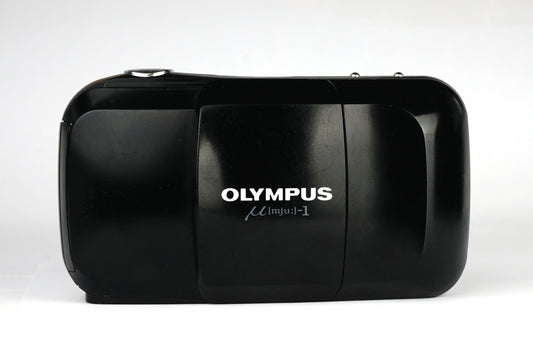 Olympus µ[mju:]-I Quartz Date 35mm Film Camera - SLM