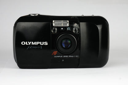 Olympus µ[mju:]-I Quartz Date 35mm Film Camera - SLM