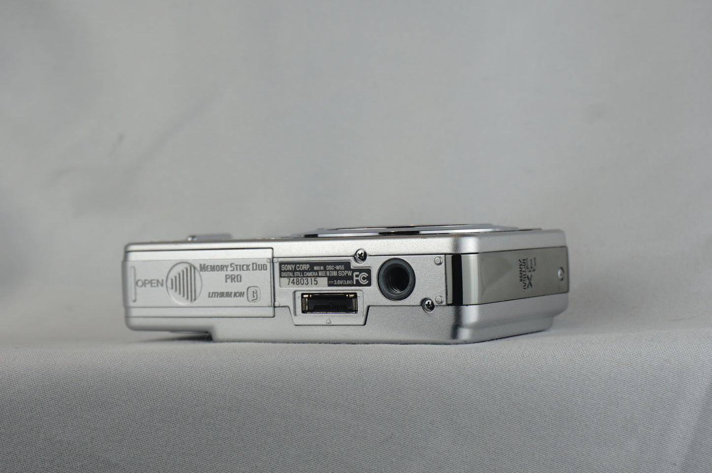 Sony Cybershot DSC - W55 - SLM