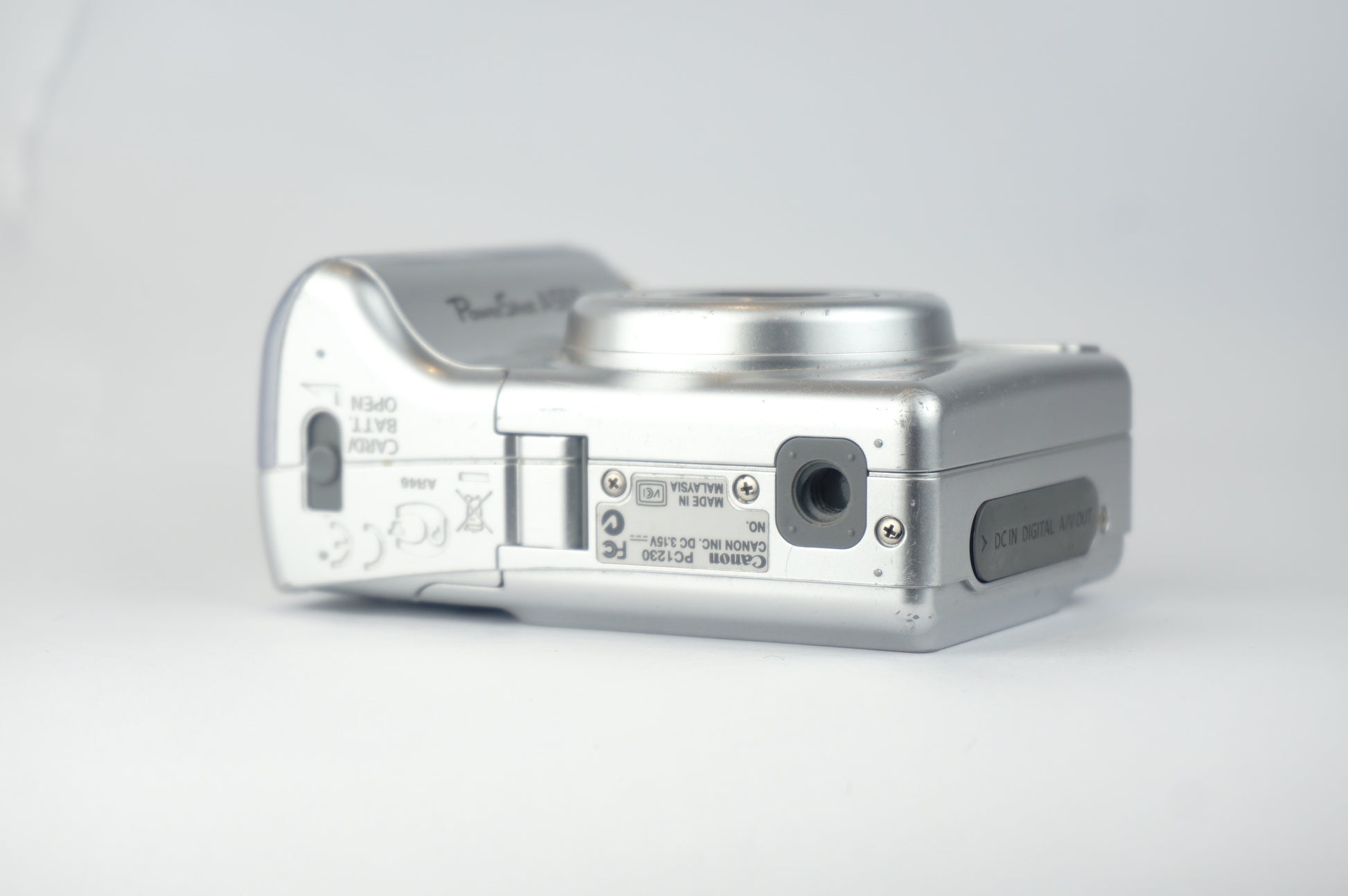 Canon Powershot A550 - SLM