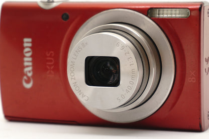 Canon Red Compact Digital Camera image 2