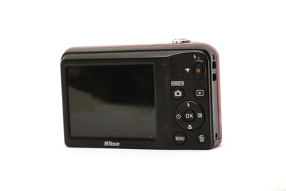 Nikon Red Compact Digital Camera image 3