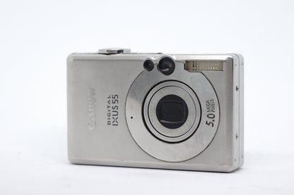 Canon IXUS Silver Digital Camera image 1
