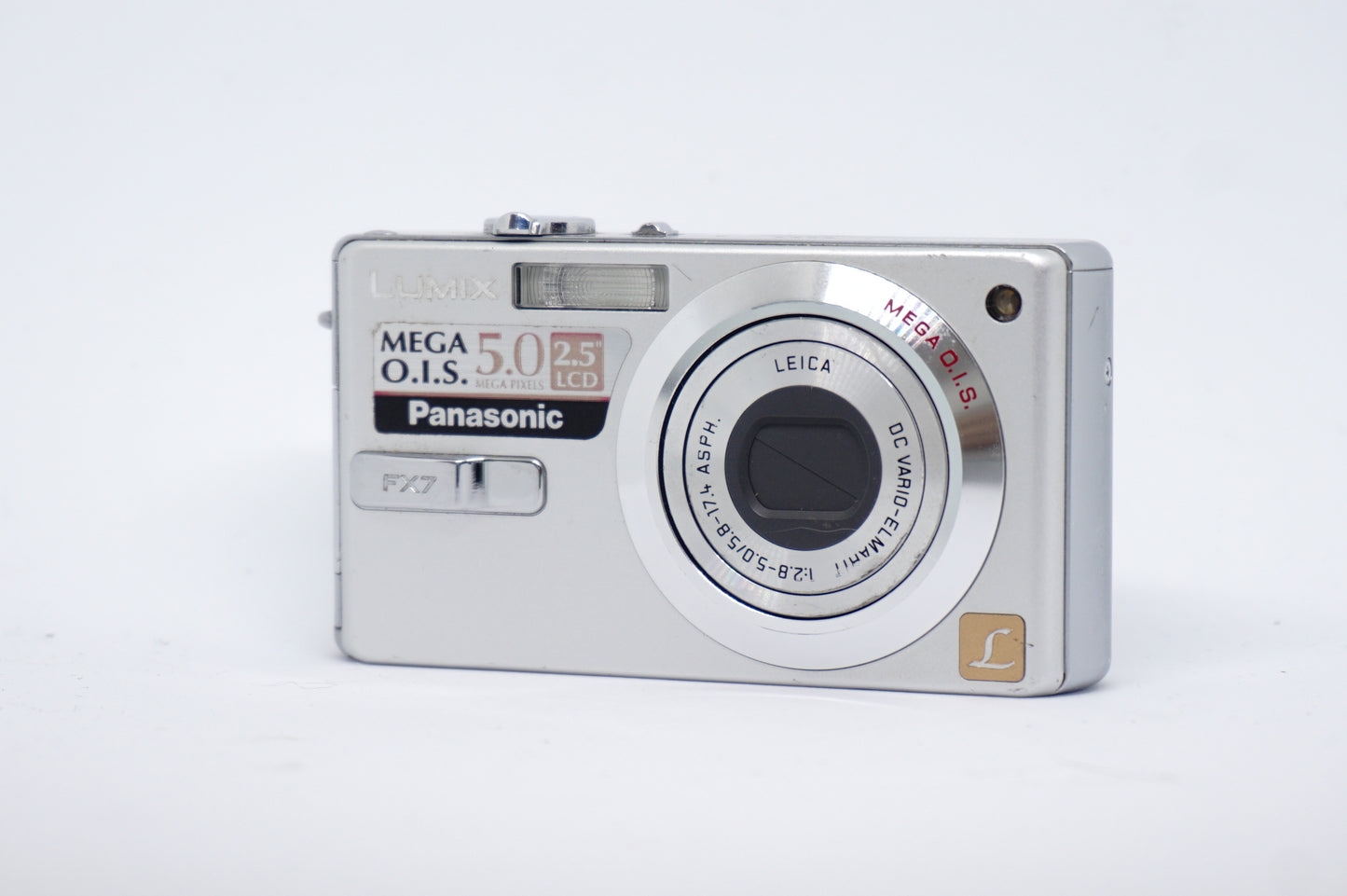 Panasonic Lumix Silver Compact Digital Camera image 2
