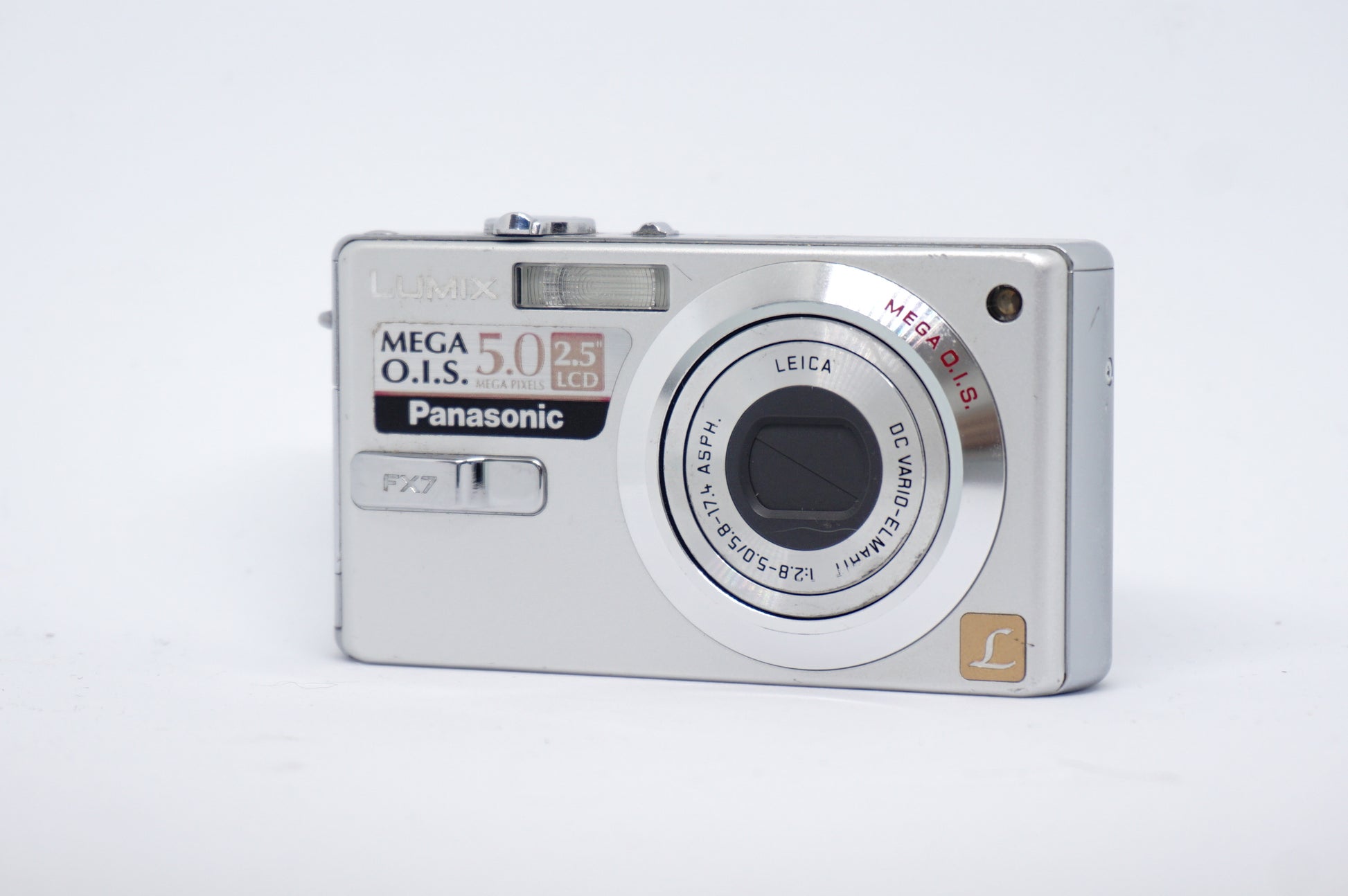 Panasonic Lumix Silver Compact Digital Camera image 2