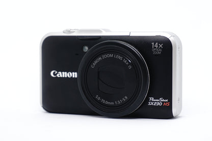 Canon SX230 HS Black Digital Camera image 3