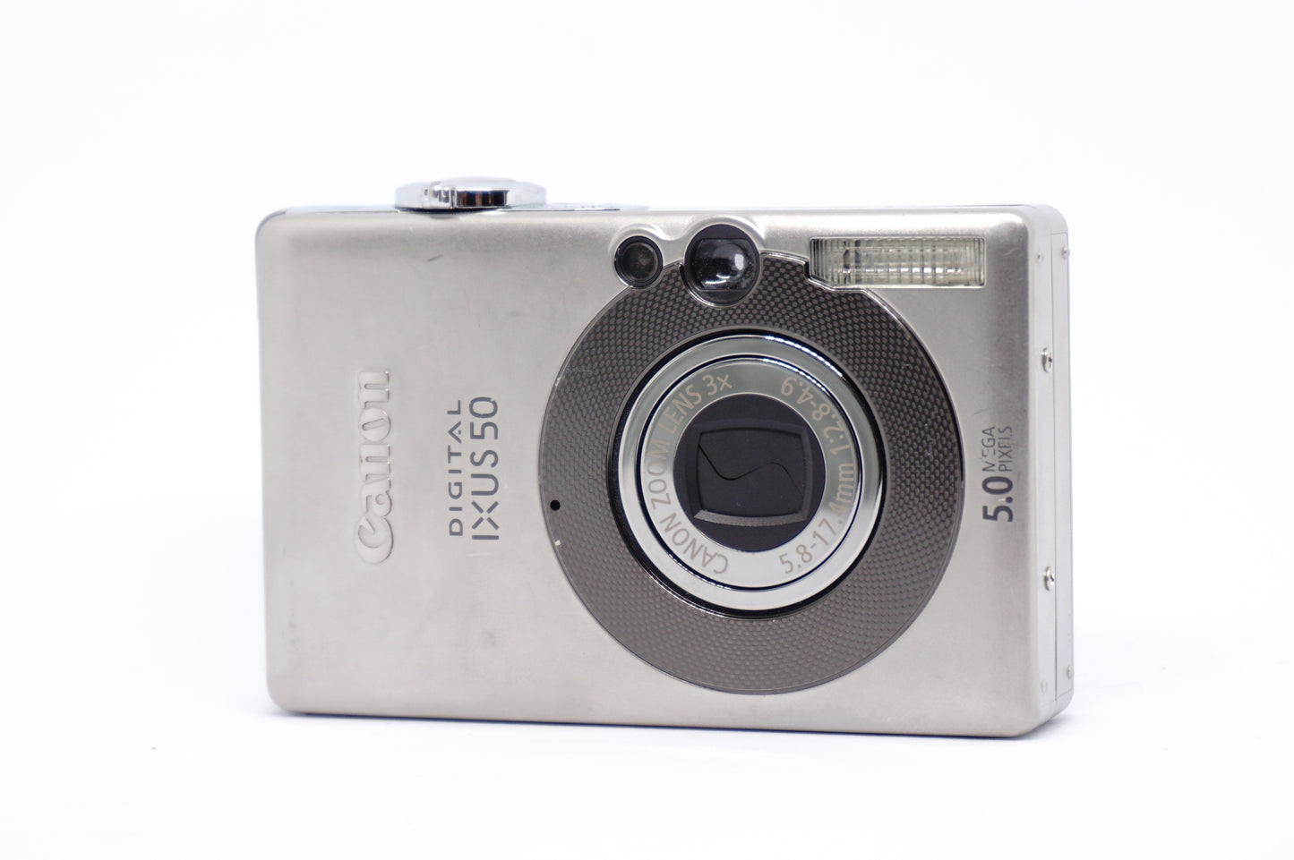 Canon IXUS 50 Silver Digital Camera image 1