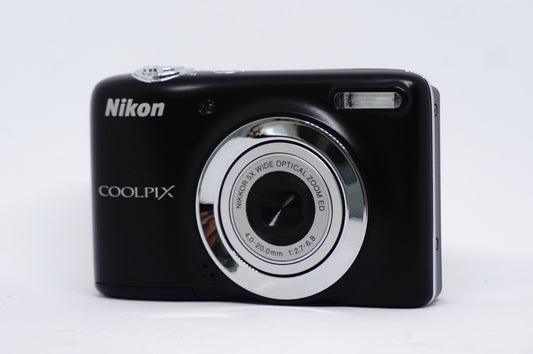 Nikon Coolpix Black Digital Camera image 1