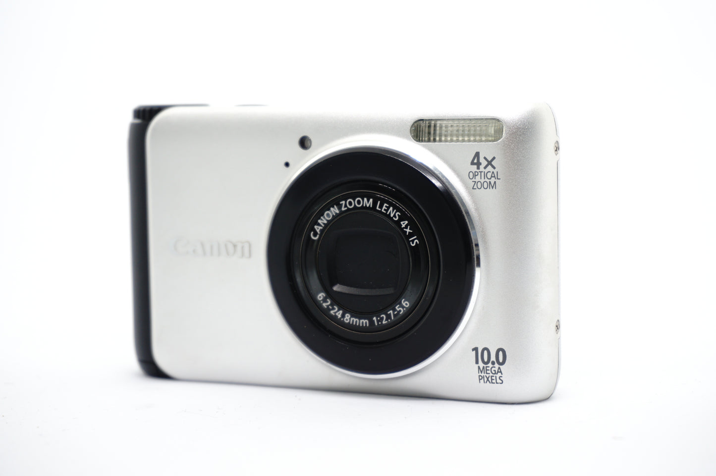 Canon White Black Lens Compact Digital Camera image 1