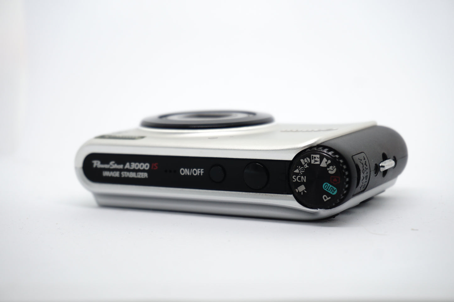 Canon White Black Lens Compact Digital Camera image 5