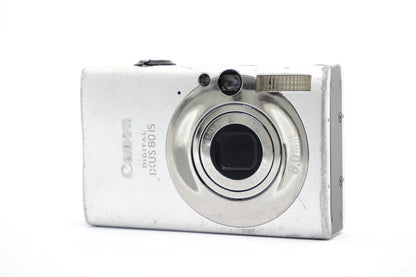 Canon IXUS Silver Compact Digital Camera image 1