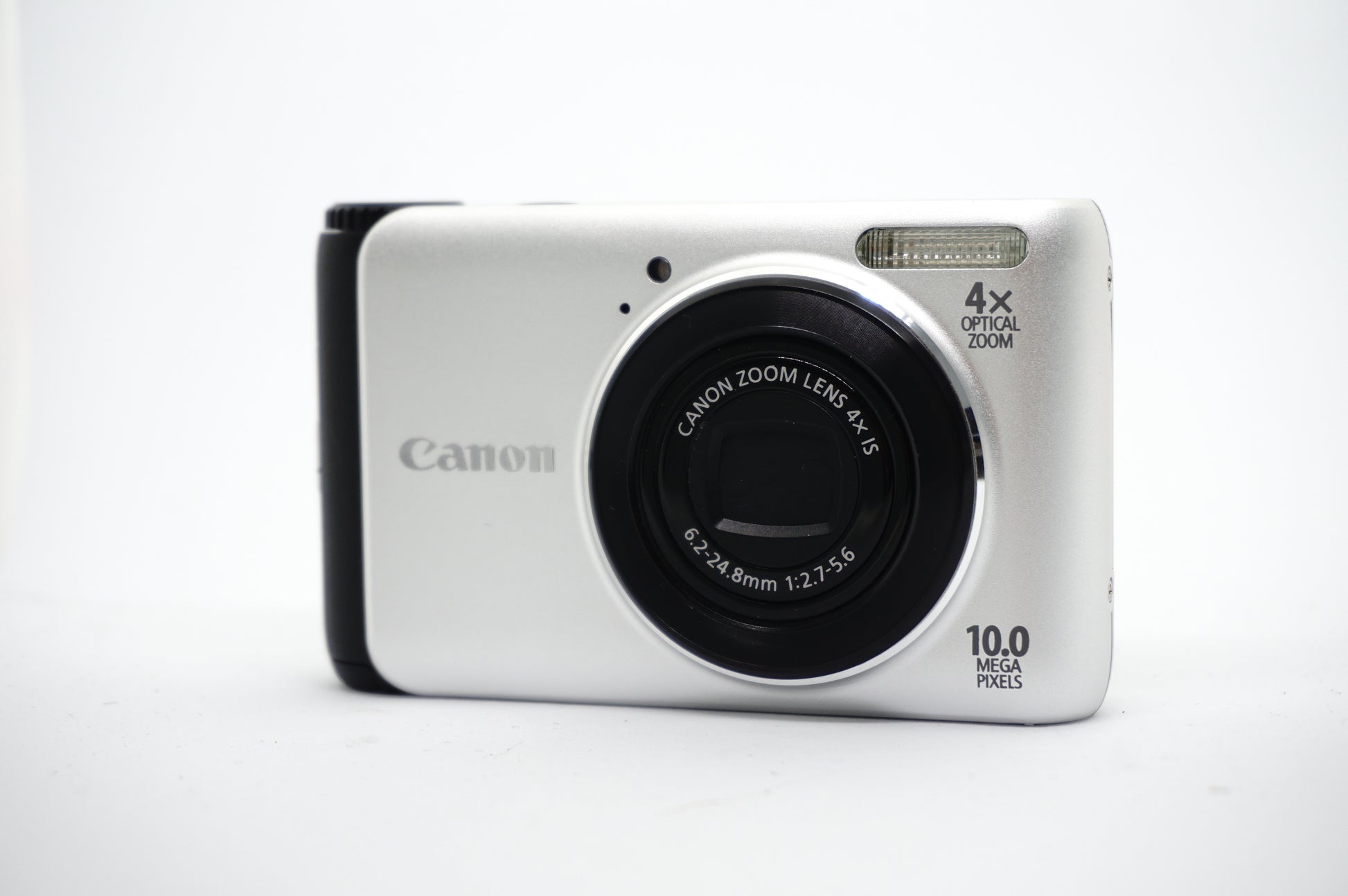 Canon White Black Lens 10MP Compact Digital Camera image 1