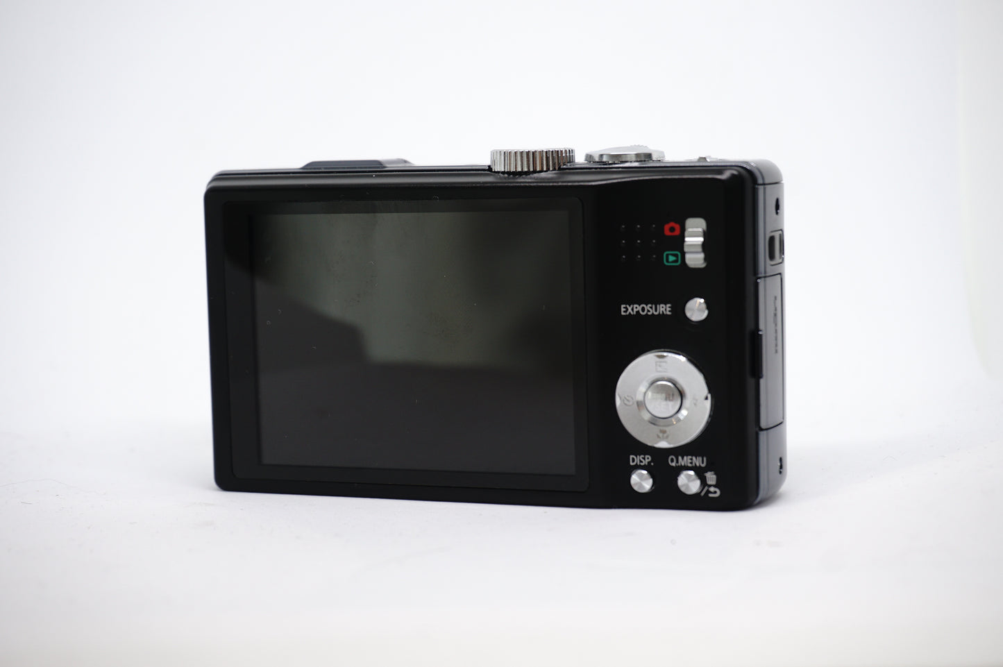 Panasonic Lumix Black 16X Compact Digital Camera back view