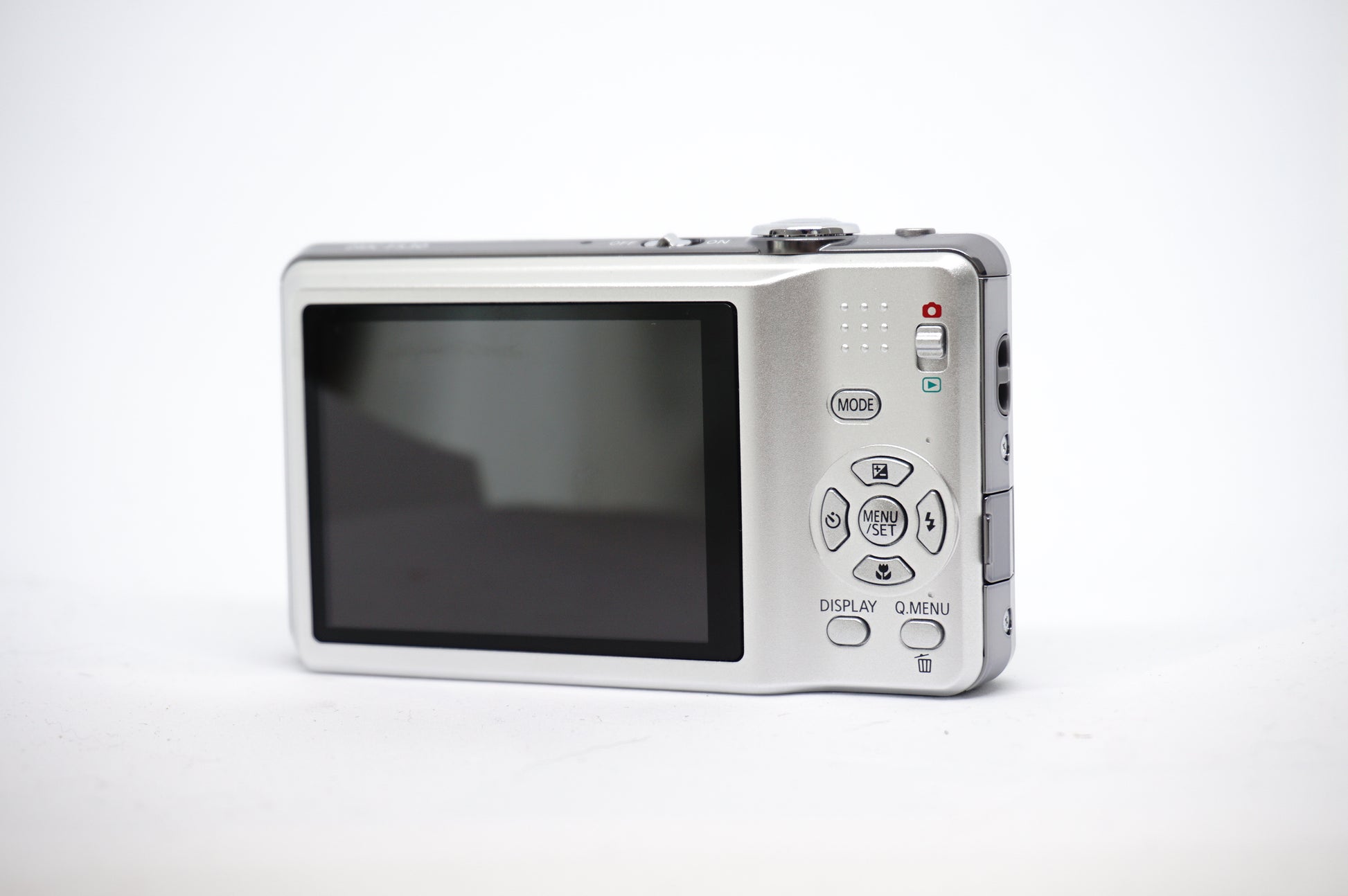 Canon Silver 8X Compact Digital Camera back view