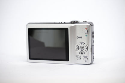 Canon Silver 8X Compact Digital Camera back view