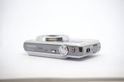 Canon Silver 8X Compact Digital Camera top view