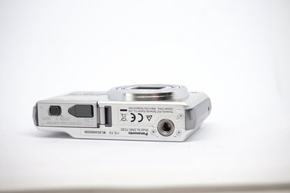 Canon Silver 8X Compact Digital Camera underneath view