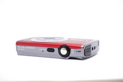 Canon PowerShot A3500 IS top view