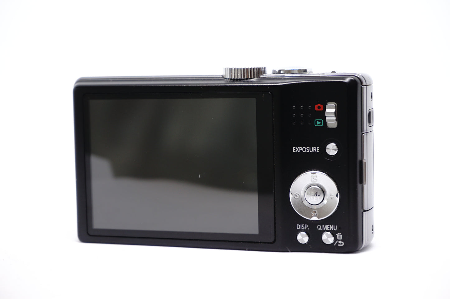 Panasonic Lumix Black 16X 2 Compact Digital Camera back view