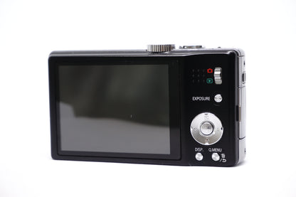 Panasonic Lumix Black 16X 2 Compact Digital Camera back view