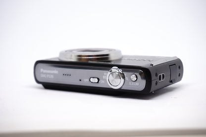 Panasonic Lumix Black 8X Compact Digital Camera top view