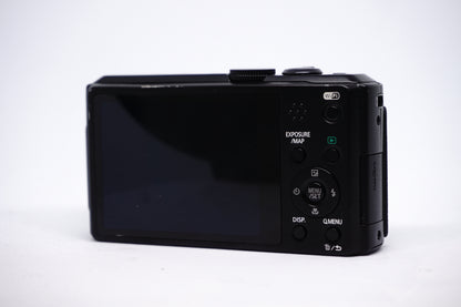 Panasonic Lumix Black 20X Compact Digital Camera back view