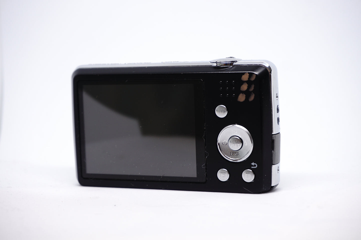 Panasonic Lumix Black 14MP 2 Compact Digital Camera back view
