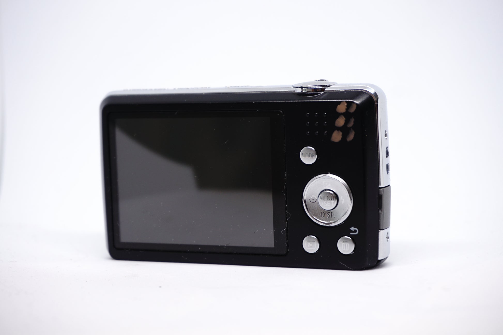 Panasonic Lumix Black 14MP 2 Compact Digital Camera back view