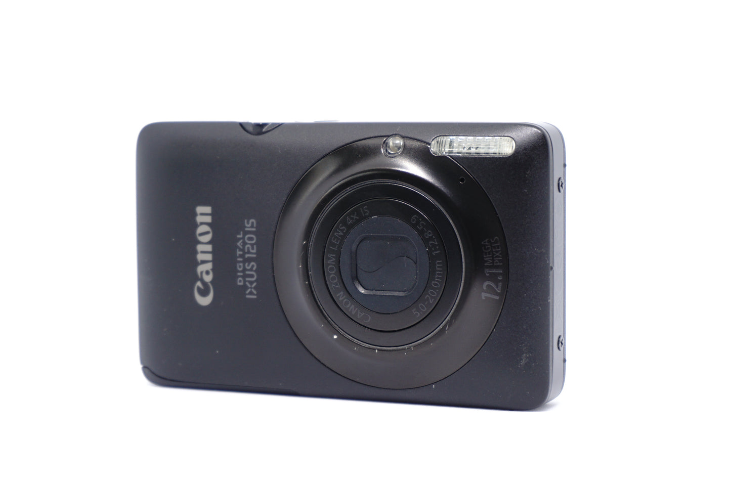 Canon IXUS 120 IS Black Digital Camera front view