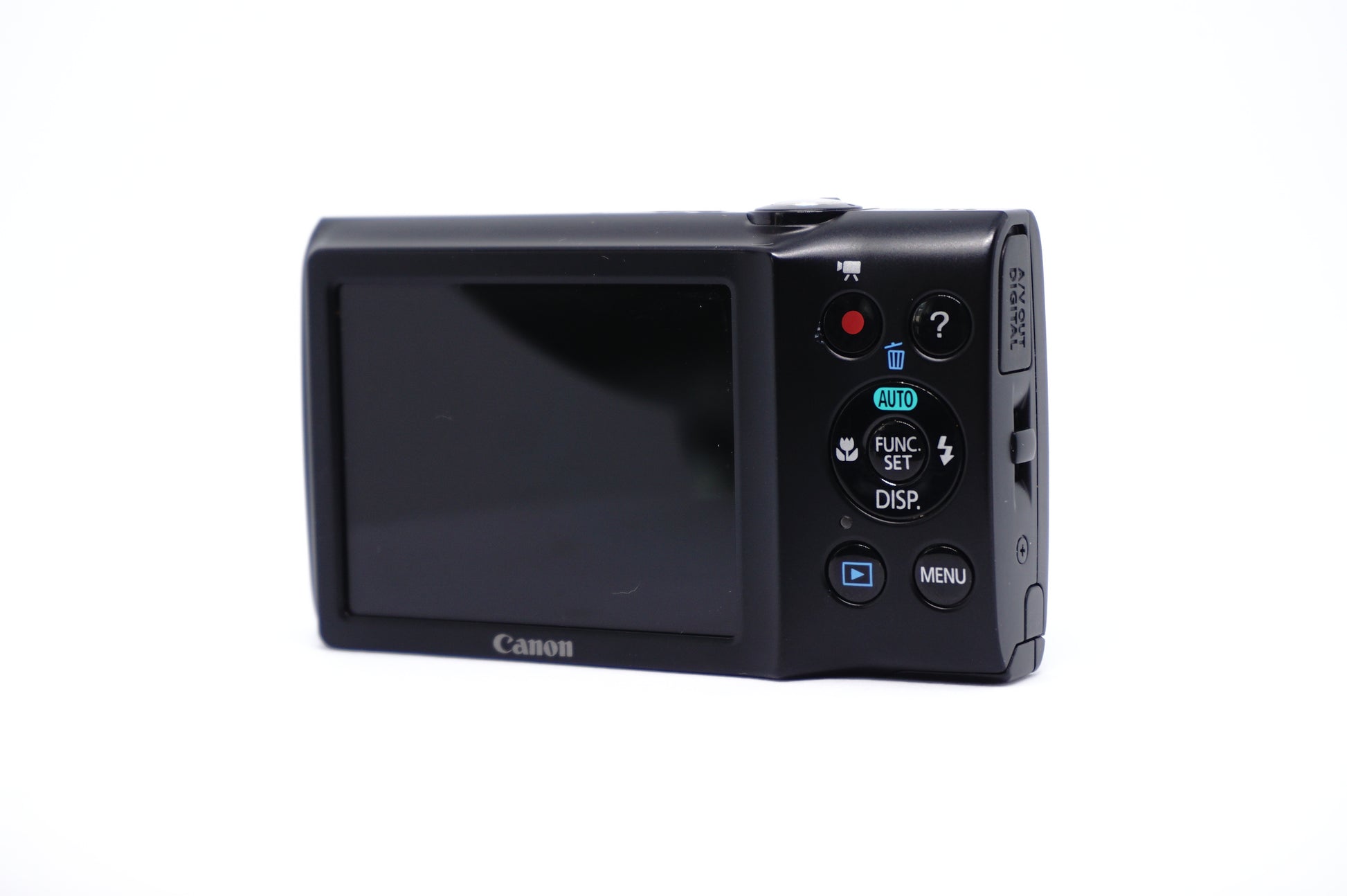 Canon Black 5X Zoom 16MP Compact Digital Camera back view