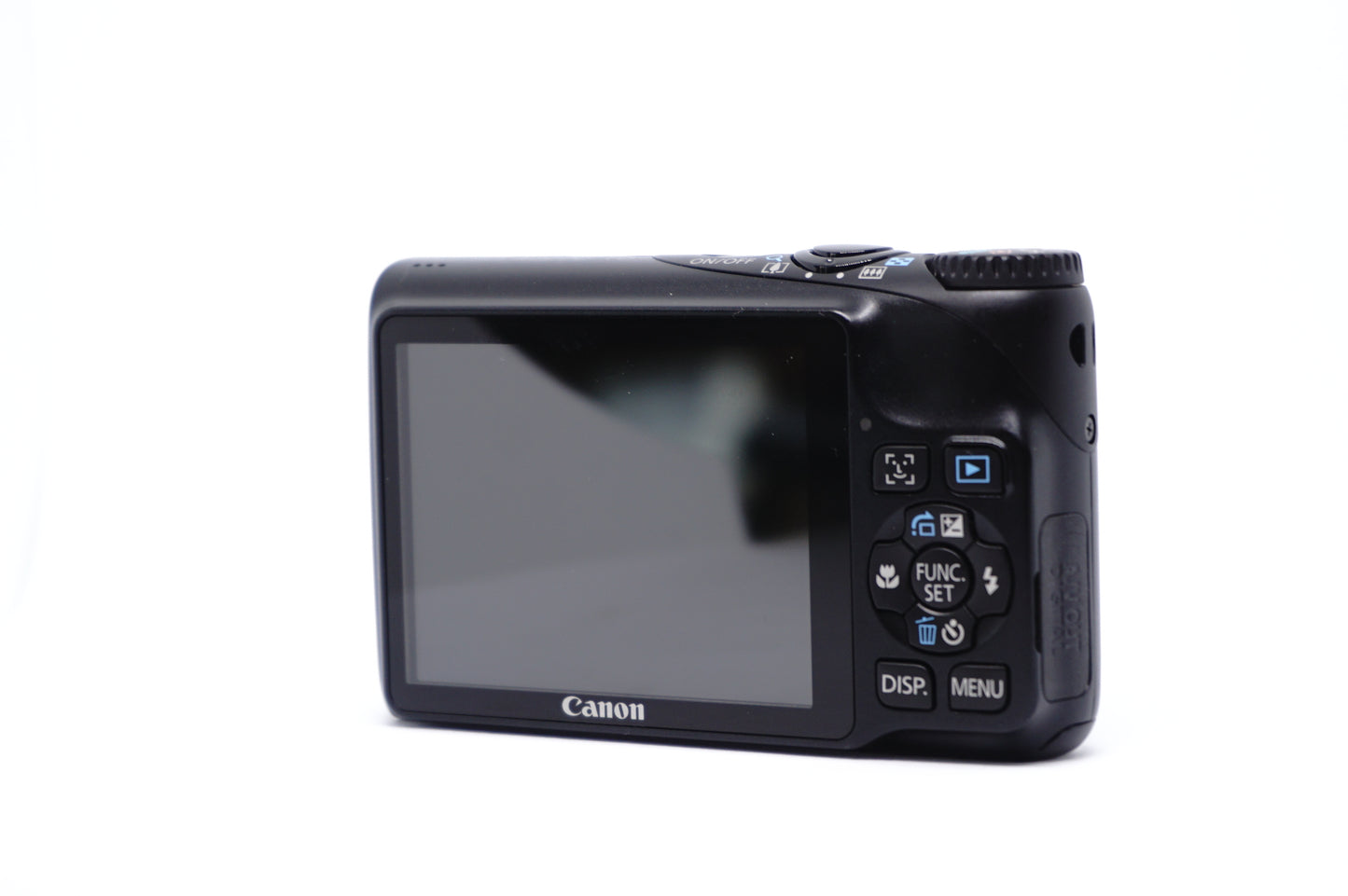 Canon Black 4X Zoom 14.1MP Compact Digital Camera back view