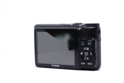Canon Black 4X Zoom 14.1MP Compact Digital Camera back view