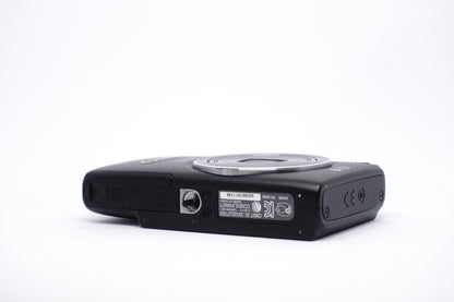 Canon IXUS Black 8X Compact Digital Camera underneath view