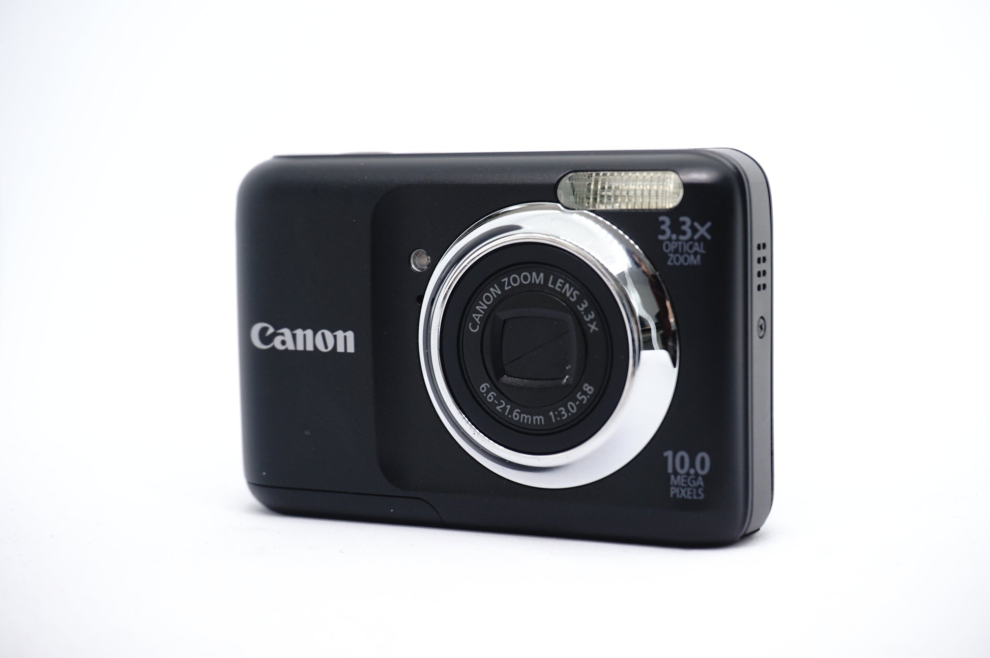 Canon PowerShot A800 Black Digital Camera front view