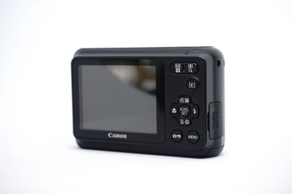 Canon PowerShot A800 Black Digital Camera back view