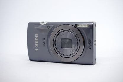 Canon IXUS Silver 8x Compact Digital Camera front view