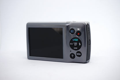 Canon IXUS Silver 8x Compact Digital Camera back view