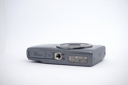Canon IXUS Silver 8x Compact Digital Camera underneath view